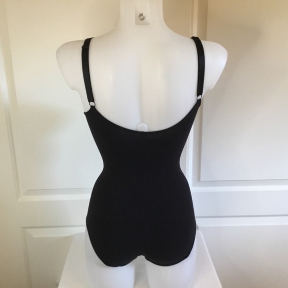 Women's Built in Bra Tummy Control Brief Bodysuit Shapewear - Picture 6 of 10